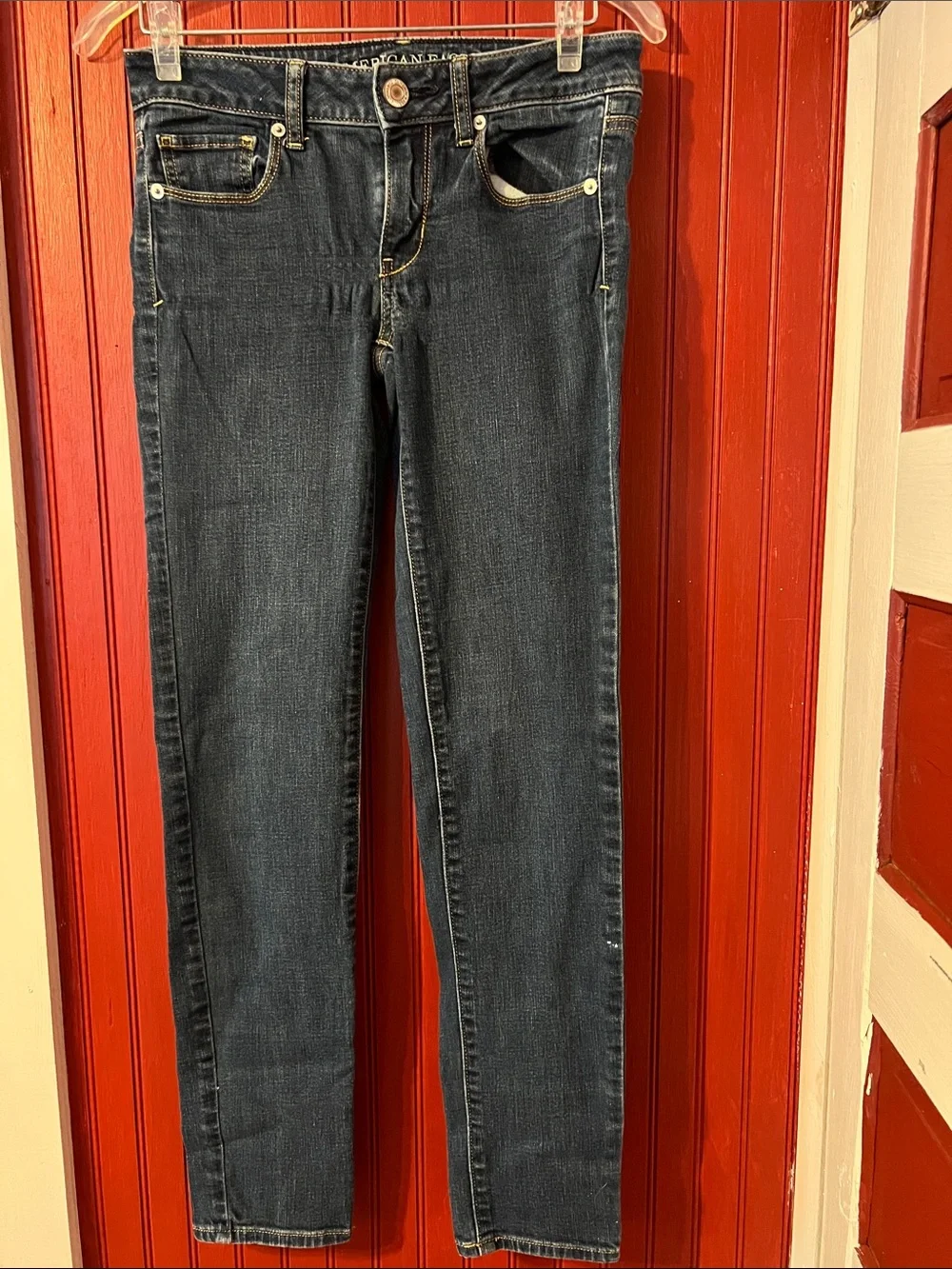 American Eagle Outfitters Super stretch Indigo Skinny Jeans 2
